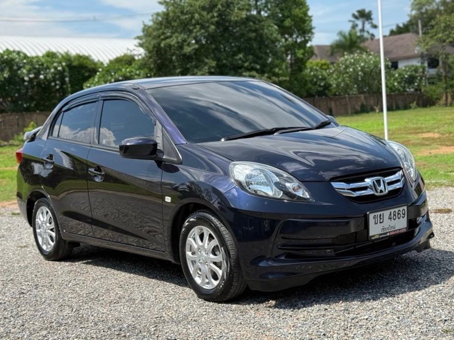 Honda brio AMAZE 1.2V i-vtec A/T AIRBAG ABS A/T(เกียร์ออโต้) ปี 2013/2556